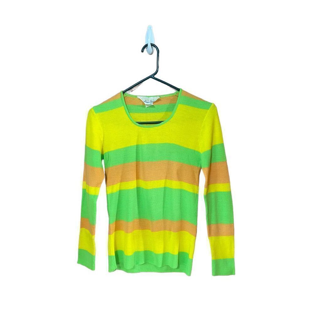 VINTAGE Herman Geist striped sweater
